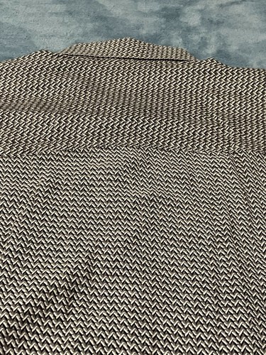 Vintage Ike Behar Unusual Geometric Design Shirt - Picture 6 of 6