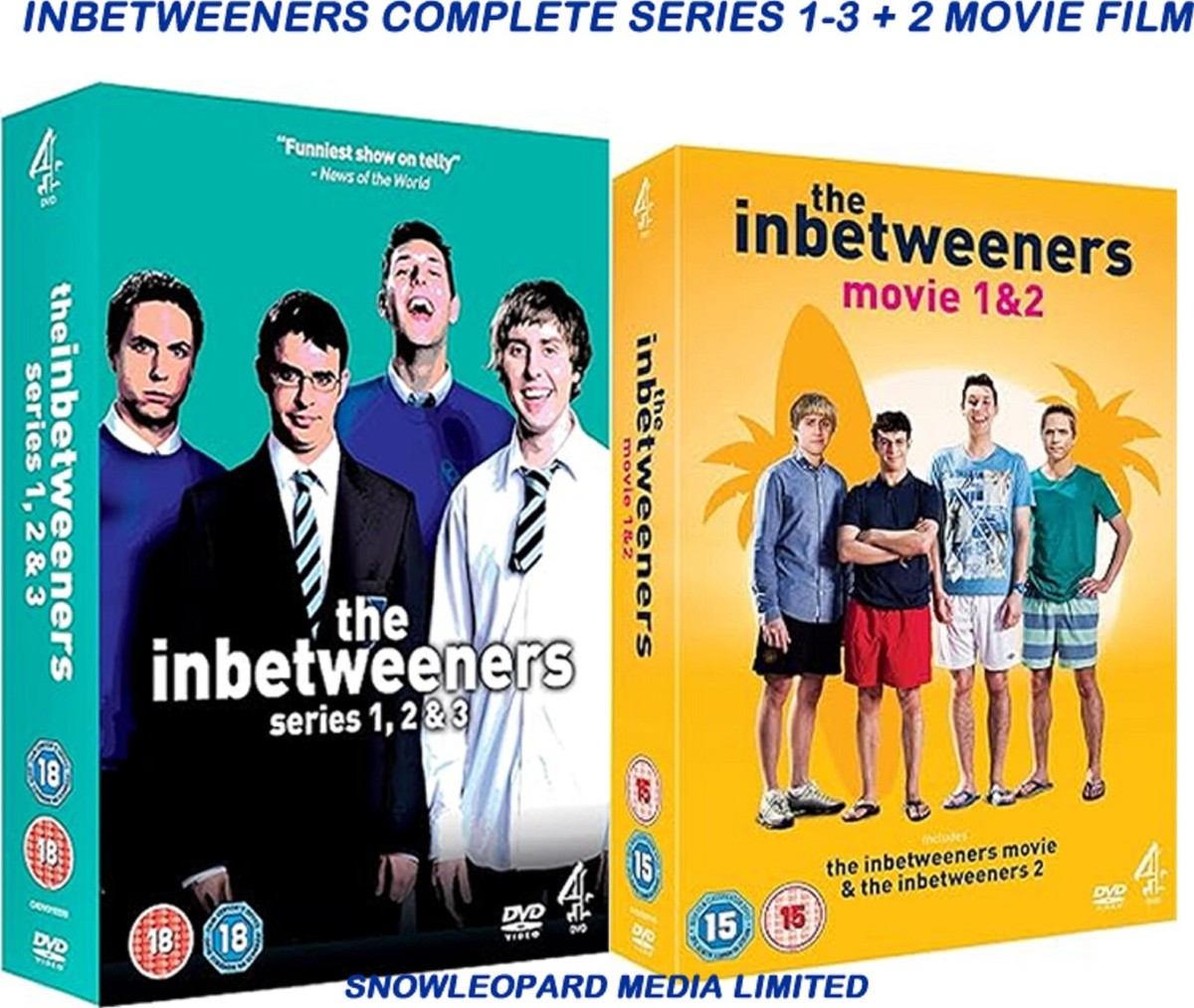 Inbetweeners - Series 1-3 - Complete (Box Set) (DVD, 2015