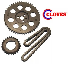 CLOYES Double ROLLER Timing Chain+Sprockets Set Chevy 396 402 427 454 1965-1990