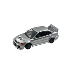 BMC 1/64 Mitsubishi Lancer Evolution VI Silver Action Figure Car