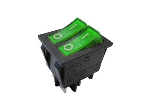 Interruttore A Bilanciere Doppio 220V 16A Unipolare Tasto - Foto 7