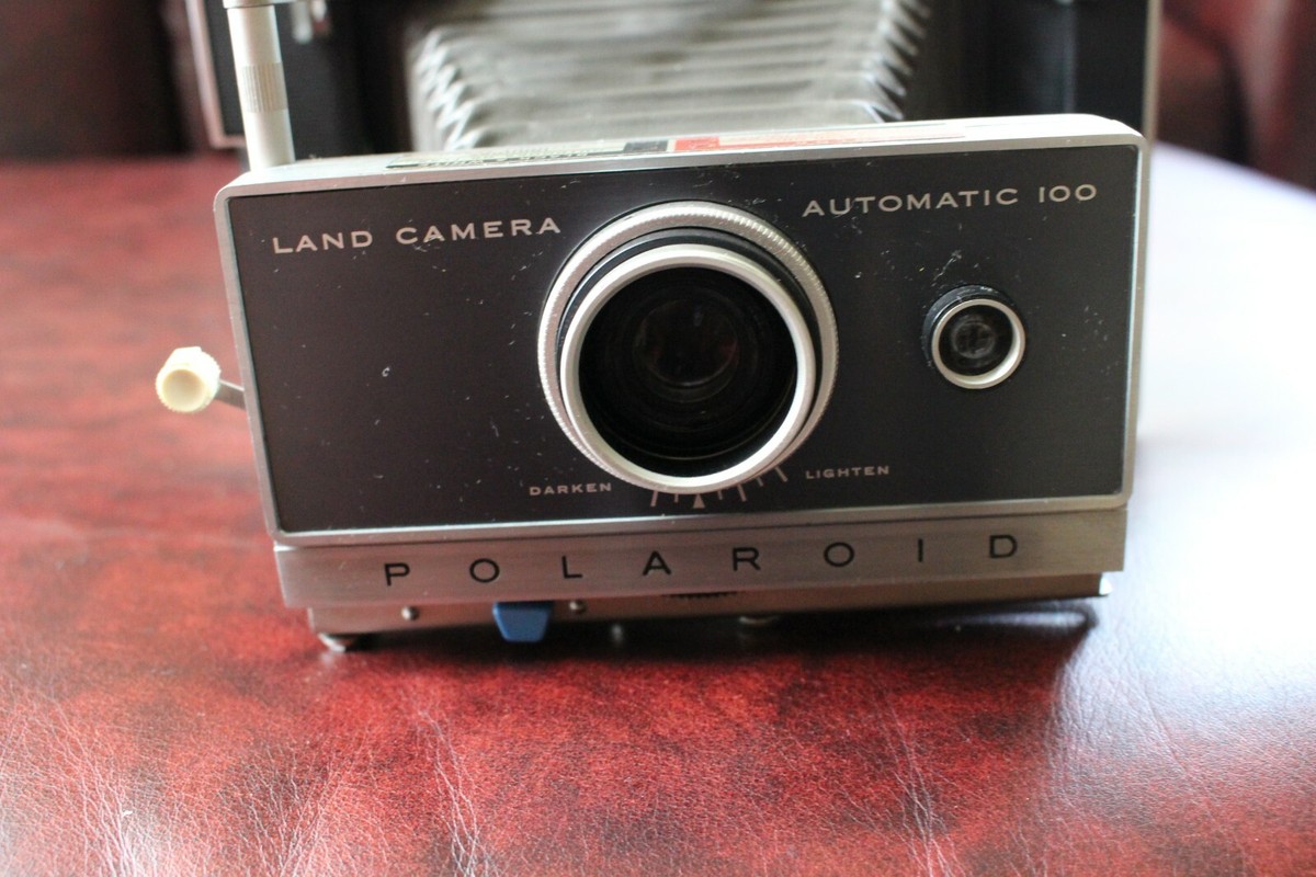 アンティーク ポラロイドカメラ LAND CAMERA 100 Polaroid Automatic 100 Land Camera Vintage - Etsy