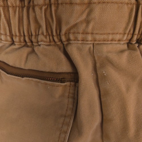 Vtg Walls Blizzard Pruf Coveralls Kids 4 Brown Canvas Quilt Lined Workwear Suit - Picture 11 of 24