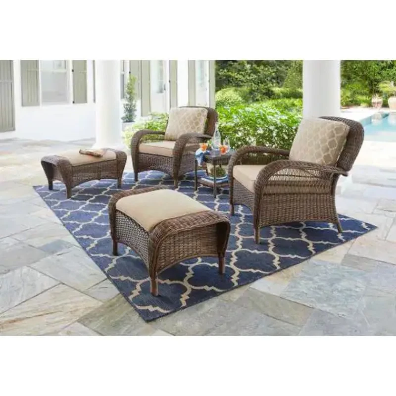 Hampton bay online wicker chairs