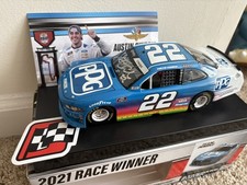 Austin Cindric 2021 Signed Indianapolis Win Raced Version 1/24 NASCAR Diecast