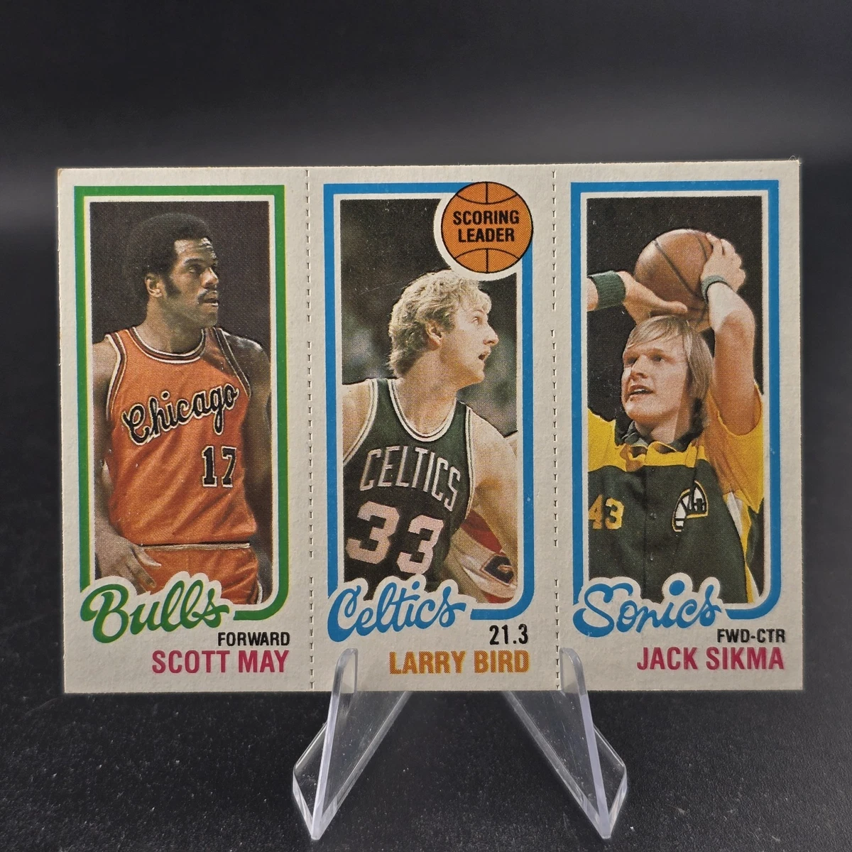 Topps Larry Bird Basketball Rookie Sports Trading Cards