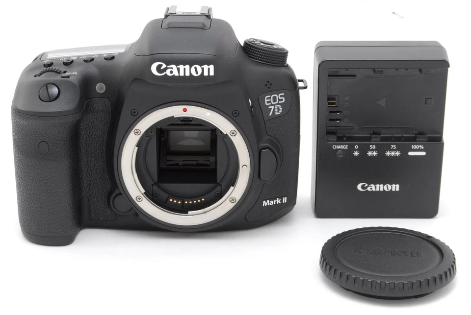 Корпус цифровой зеркальной камеры Canon EOS 7D Mark II [почти как новый SC 16,391] США ПОШЛИНА ОПЛАЧЕНА - Изображение 2 из 4