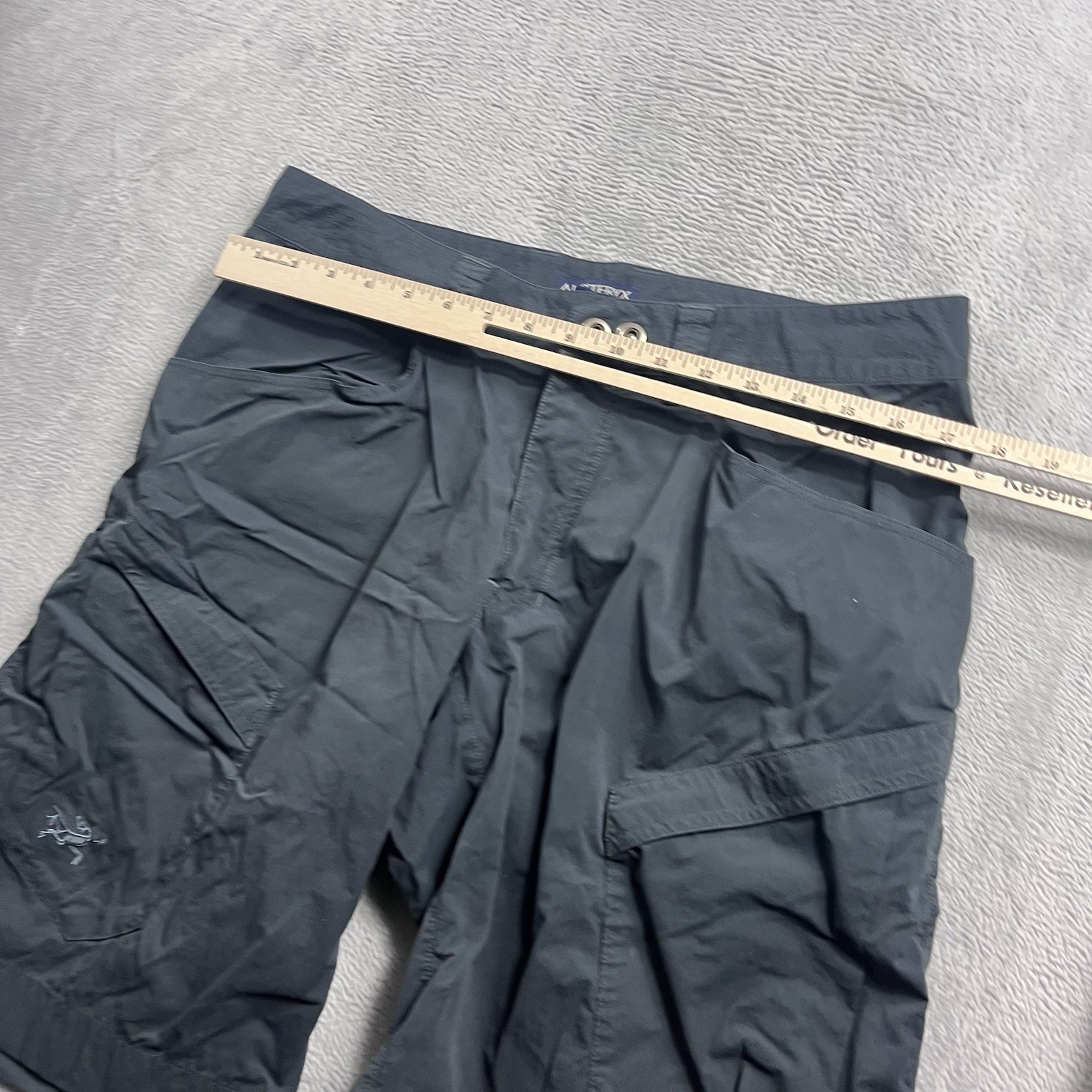 Arc'Teryx Shorts Mens 34 Army Gray Rampart Outdoors Hiking Cargo Lightweight thumbnail 3