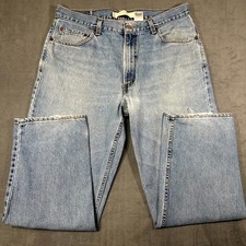 VTG Levi's 550 Jeans Blue Mens 36x29 Relaxed Fit Denim Straight Leg Made in USA