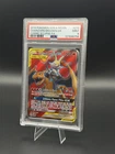 Charizard & Braixen GX TAG TEAM 212/236 Cosmic Eclipse PSA 9