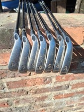 Callaway X-16 Irons 3-PW no 7 - Regular Steel Shafts - 7 Clubs - Needs New Grips