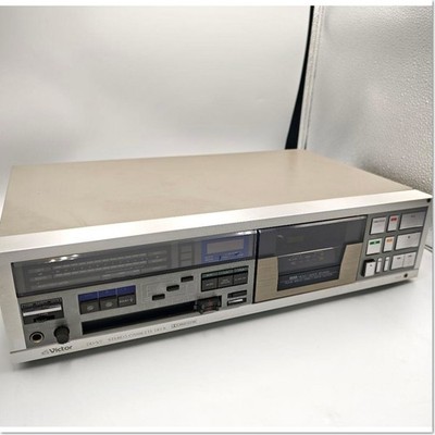 Victor DD-V7 Auto-Reverse Cassette Deck Direct Drive Tested Japan