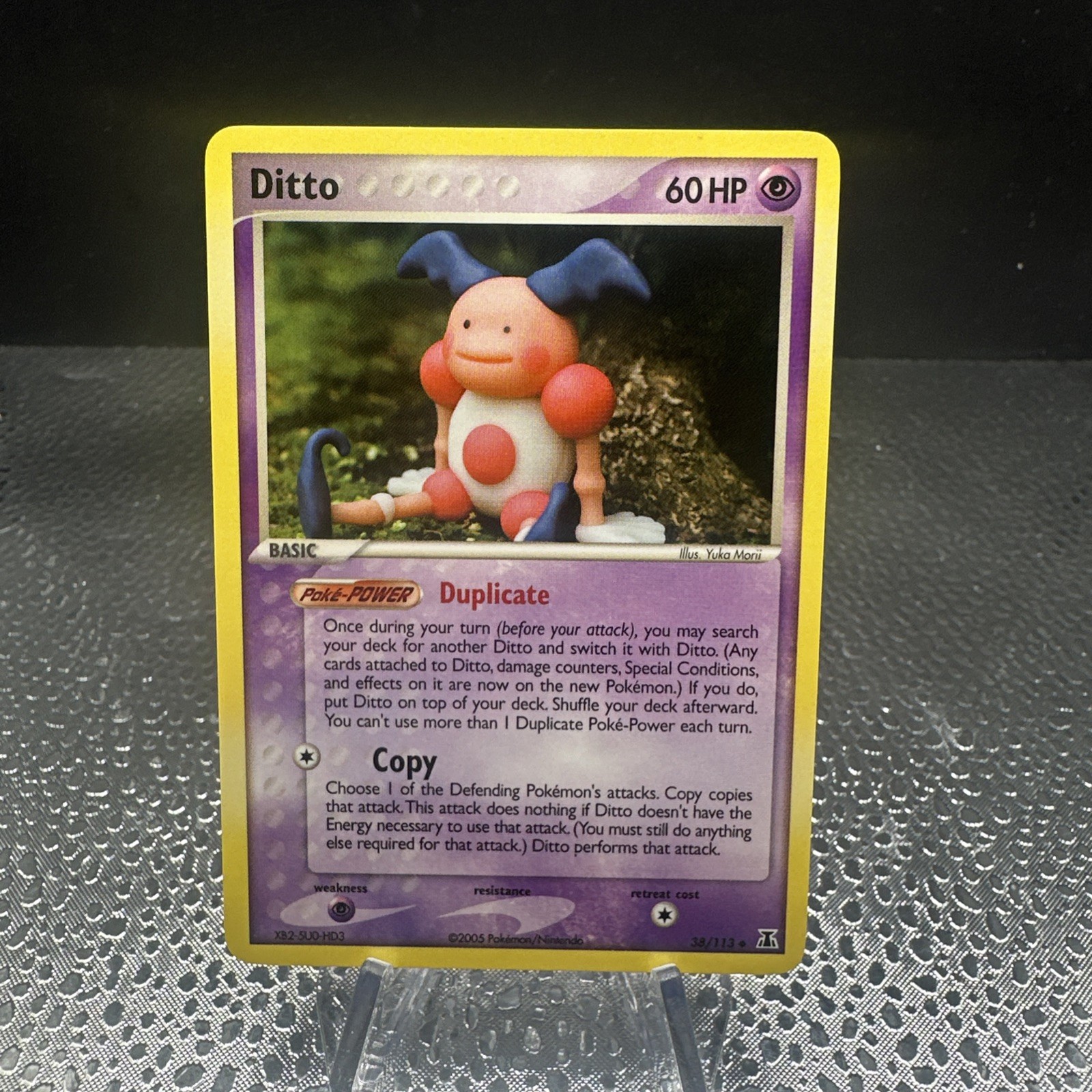 Pokémon TCG Ditto (Mr. Mime) Card 38/113 EX Delta Species 2005 NM Uncommon