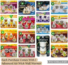 Air Wick Air Freshener Scented  Refills, 3, 4, & 5 Count Packs FREE SHIPPING