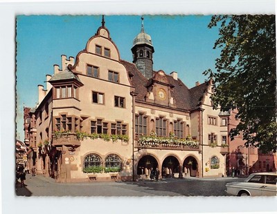 Postcard Rathaus Freiburg Germany