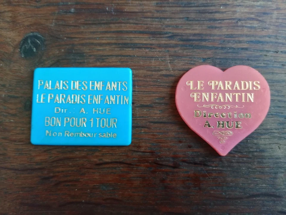 Jetons Pour Manège Ancien - Photo 3/3