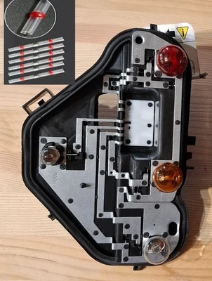 Platine porte ampoules kit réparation feu arriere GAUCHE Citroen C3 III 3 - Photo 1/4