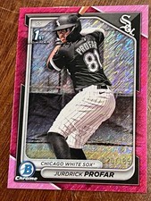 2024 Bowman Chrome 1st Magenta Shimmer Refractor Jurdrick Profar 17/199 BCP-218