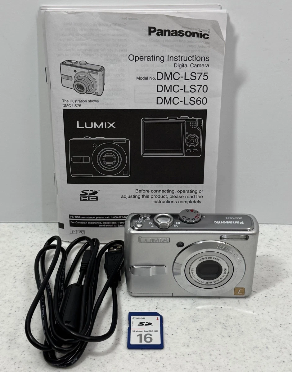 Panasonic LUMIX DMC-LS75 Digital Cameras for sale | eBay