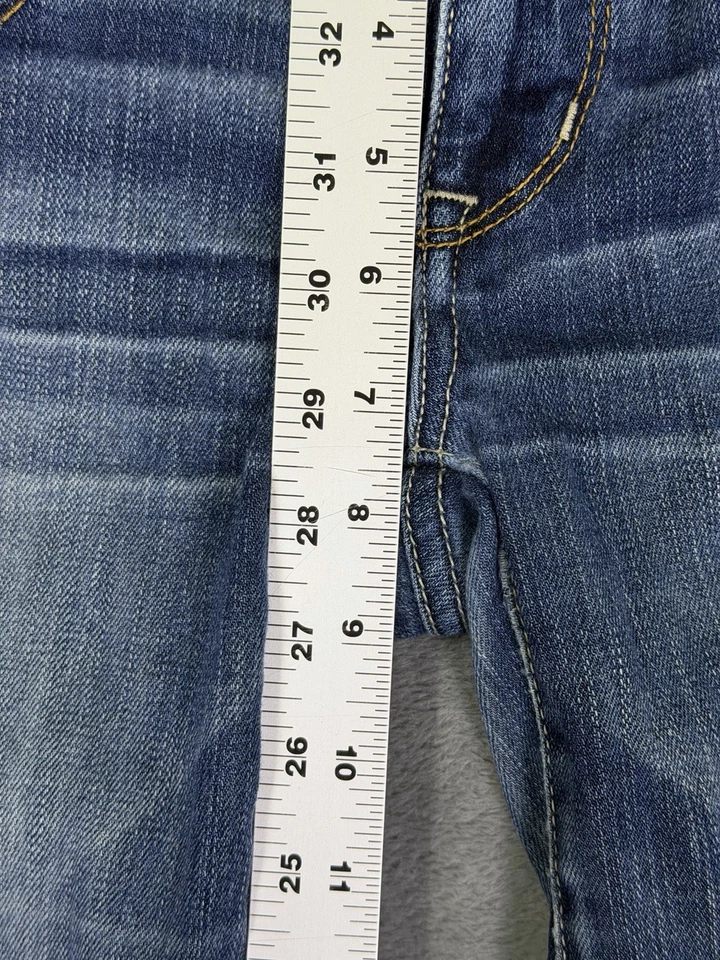 American Eagle Jeans Womens 6 Blue Denim Dark Wash Slim Bootcut Preppy Stretch - Image 4 of 4