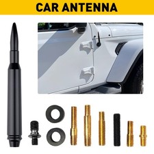 For Jeep Wrangler Jkjl Gladiator 5.7 Inch Bullet Antenna Mast Radio Black P