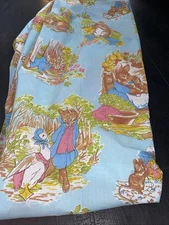 VINTAGE PETER RABBIT TWIN FITTED SHEET- BEATRIX POTTER
