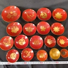 Vintage WW1, WW2 Japanese Military Soldier Army Navy Memorial SAKE CUP set-i0209