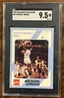 MICHAEL JORDAN 1989 COLLEGIATE COLLECTION #15 BASKETBALL CARD SGC 9.5