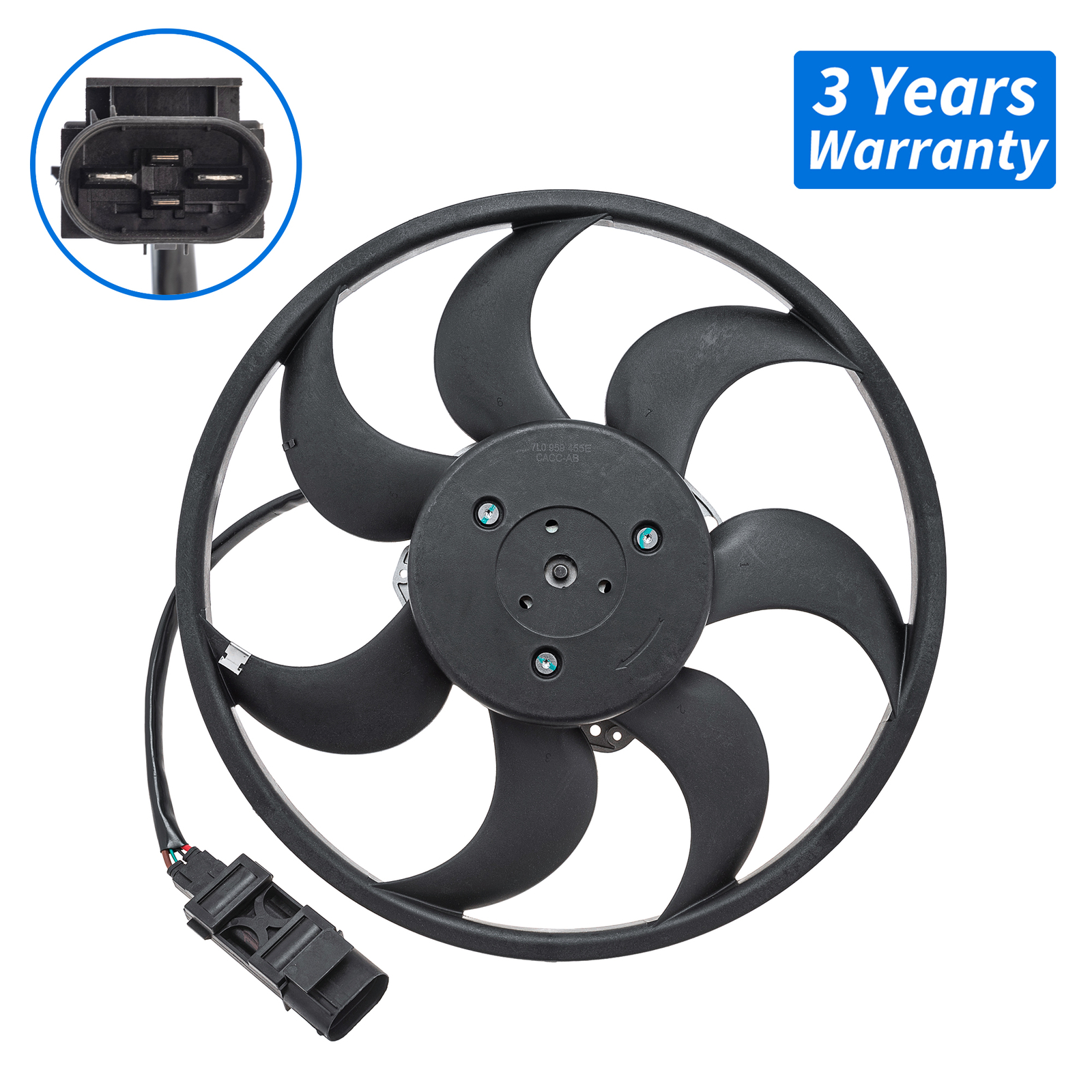 New Engine Cooling Fan Motor 7L0959455E 95562413500 For Porsche Cayenne 9PA eBay