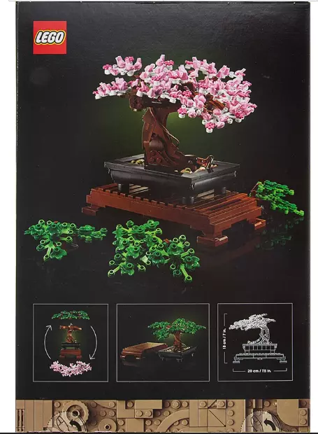 LEGO Icons 10281 Bonsai, Construction, Fleurs Décoratives, Kit Bonsai,  Plantes et Arbre, LEGO Botanical Collection, pour Adultes - ADMI