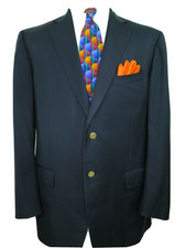 Recent Ermenegildo Zegna Trofeo Gold Button Italian Blazer Jacket Sport Coat 44R