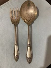 Vintage Rare RW&S Set Wallace Sterling Silver Casserole Spoon Salad Serving Fork