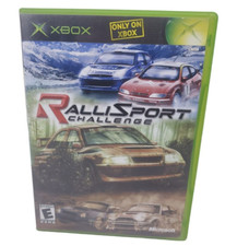 RalliSport Challenge (MS Xbox Original, 2002) Complete W/ Case and Manual Tested