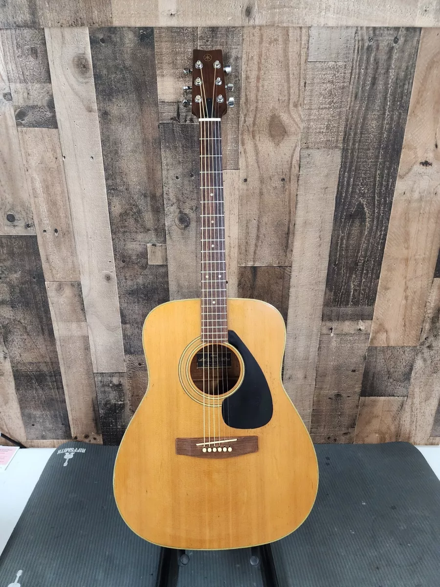 Yamaha FG 200-J Black Label guitar Mij