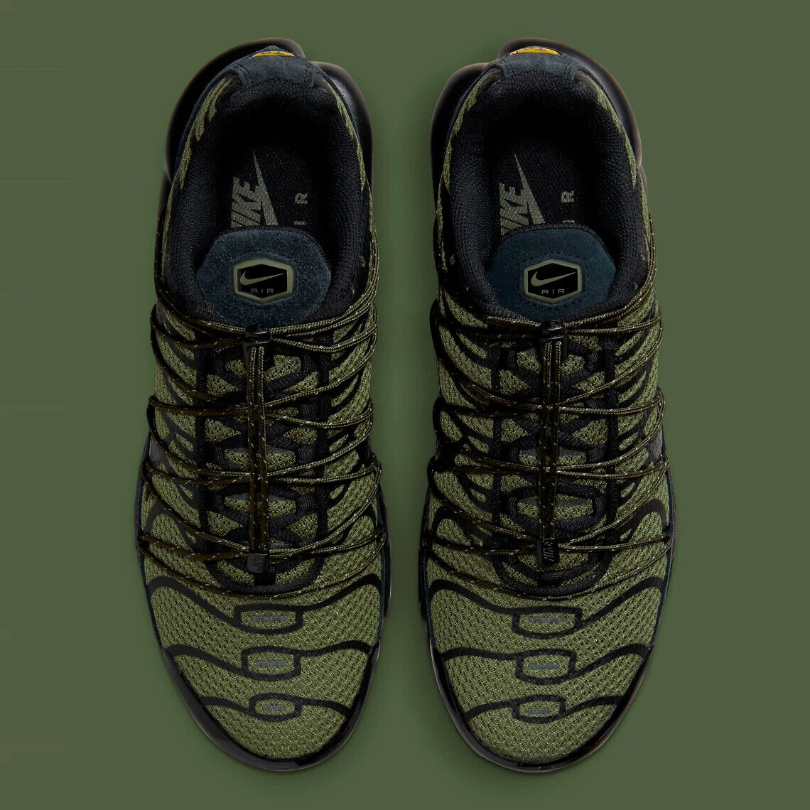 Nike Air Max Plus Utility Medium Olive Black FJ4232-200 Nike Air Max Plus Utility Medium Olive Black FJ4232-200