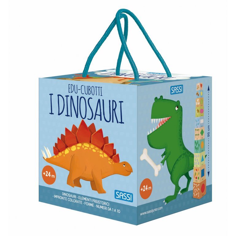 Sassi Edu-cubotti. I dinosauri