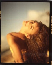 North Shore Nia Peeples Glamour Pin Up Original 2.25 x 2.25 Camera Transparency