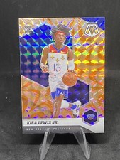 2020-21 Mosaic NBA Kira Lewis Jr RC Orange Reactive Prizm #224 Pelicans Rookie