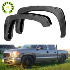 Fender Flares For 99-07 Chevy Silverado Gmc Sierra 1500 2500 3500hd Pocket Rivet Fender Flares For 99-07 Chevy Silverado Gmc Sierra 1500 2500 3500hd Pocket Rivet
