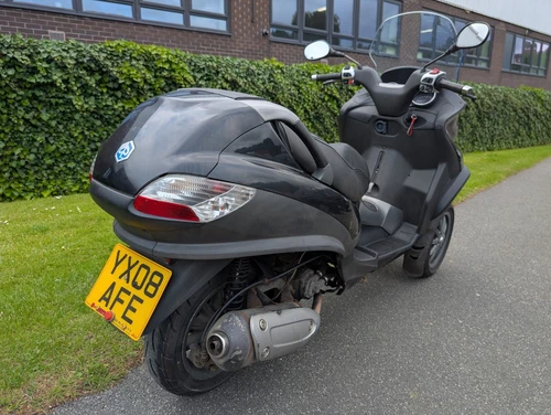 2008 PIAGGIO MP3, HPI CLEAR, SPARES OR REPAIRS, PROJECT BIKE - Picture 6 of 19