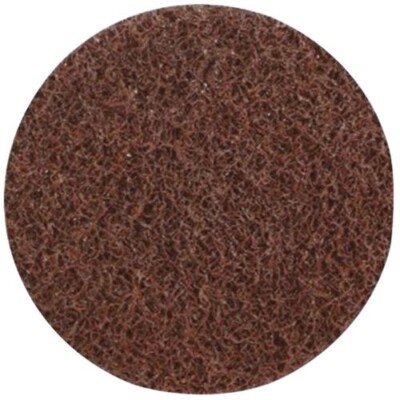 United Abrasives 77136 7'' Hook & Loop Surface Cond. Discs Coarse BROWN 10 pack