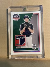 2022 Stars And Stripes Adam Hachman  3 Color Logo Patch #D /10 Card