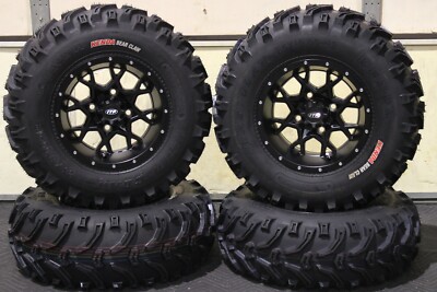 Yamaha Rhino 660 25 Bear Claw ATV Tire & Raptor Wheel Kit