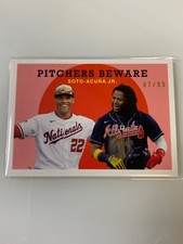 2021 Topps Transcendent VIP Party Juan Soto Ronald Acuna Jr. #07/95 - #TTY-AS5