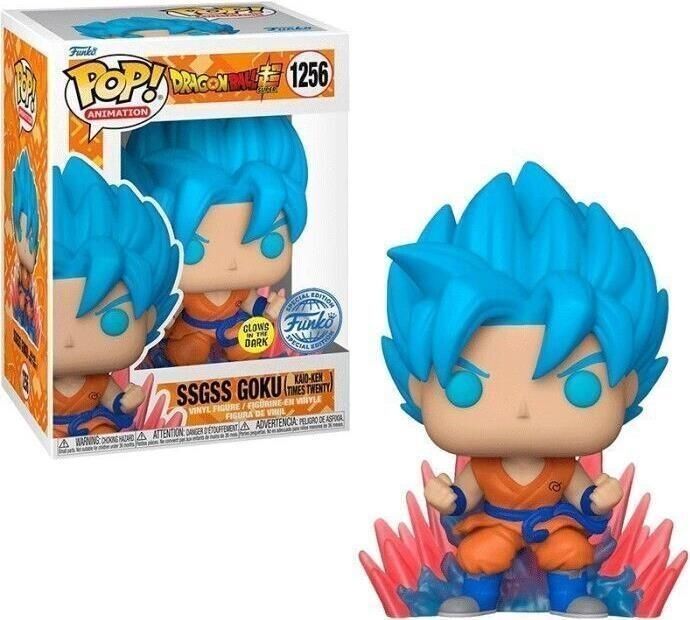 7846586 Merchandising Dragon Ball Super: Funko Pop! Animation - SSGSS Goku (Kaio