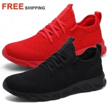 Men's Casual Sneakers Tennis Outdoor Athletic Running Walking Jogging Shoes Gym