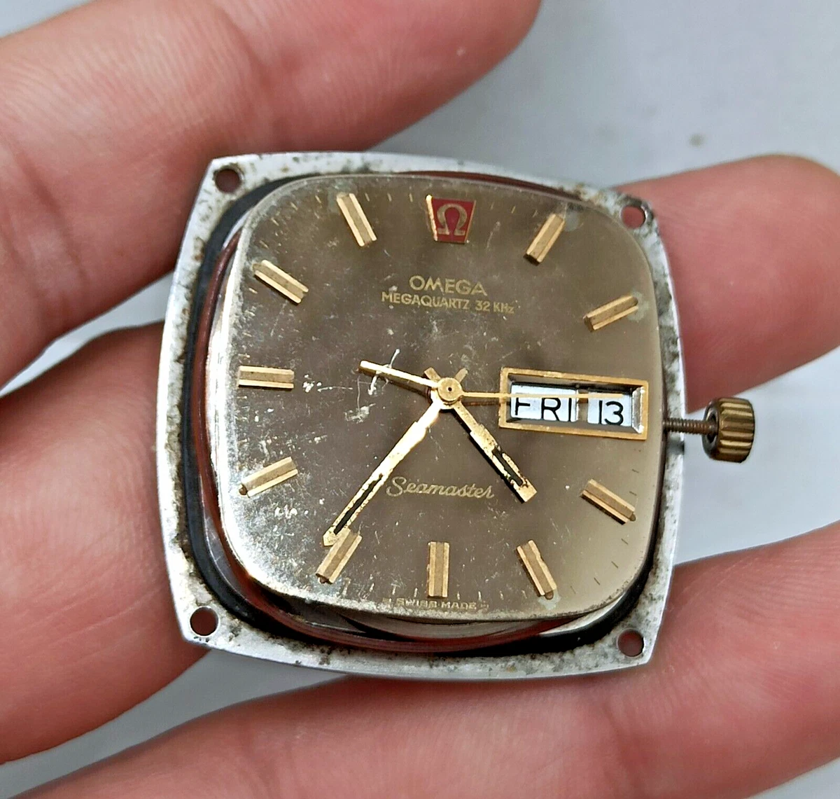 Omega seamaster megaquartz 32 khz sale