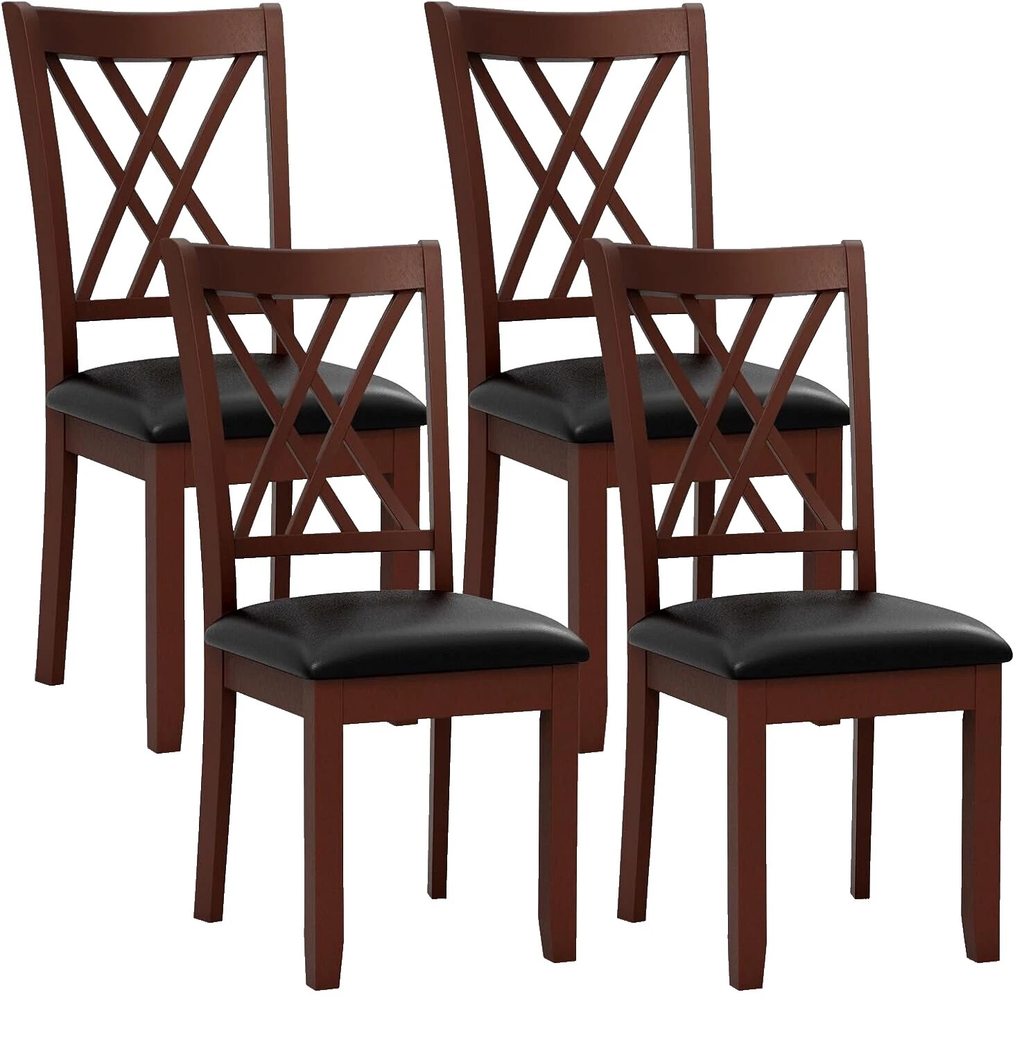 Faux Leather Dining Chair Chairs