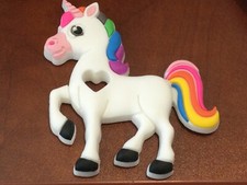 UNICORN Silicone Teether / Toy. PBA FREE. Mint-Excellent Condition.