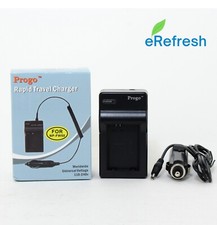 Progo Rapid Wall Travel NP-FW50 Battery Charger for Sony Alpha A6000 A6500 A7R